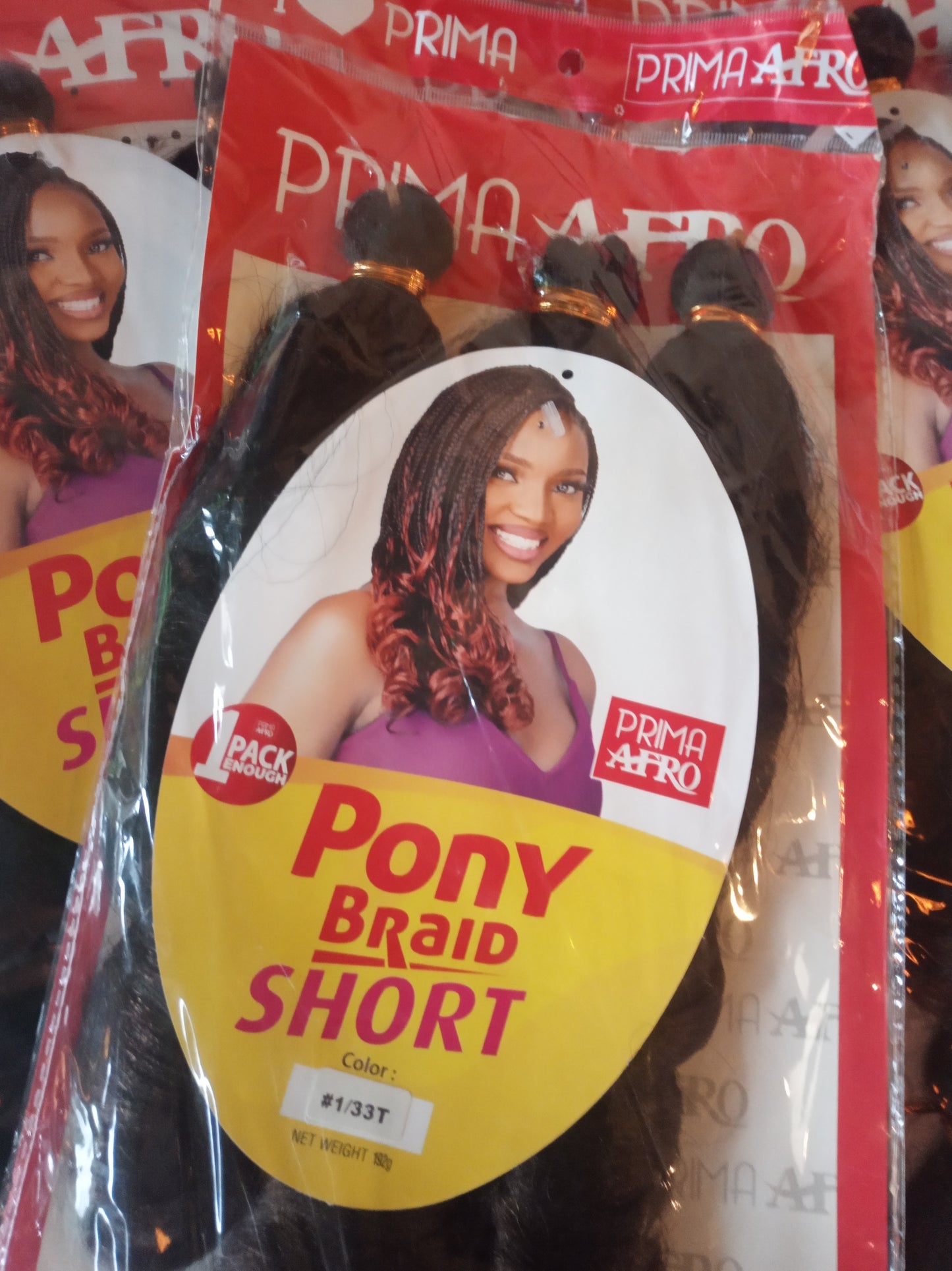 PRIMA AFRO SHORT BRAID 1/33T - BLACK