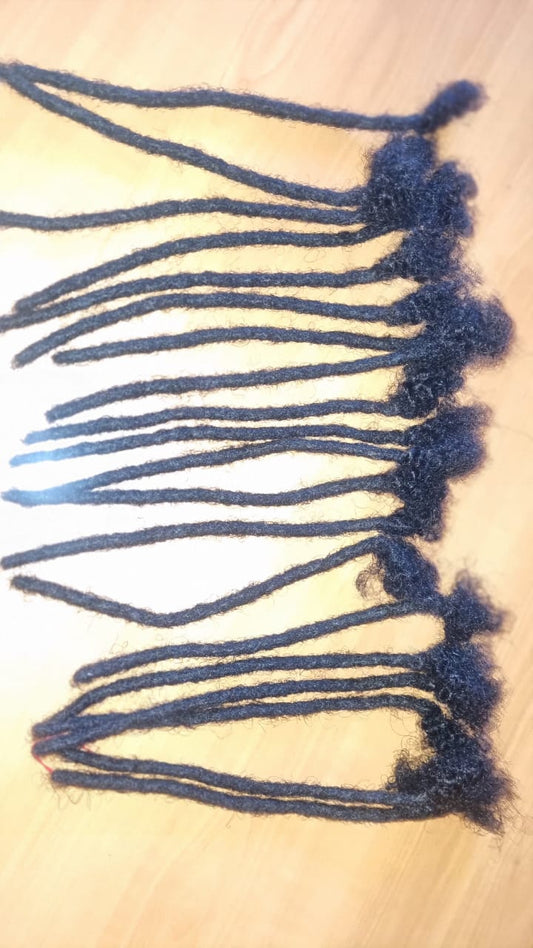 100% Real Human Hair Dreadlock Extensions.
