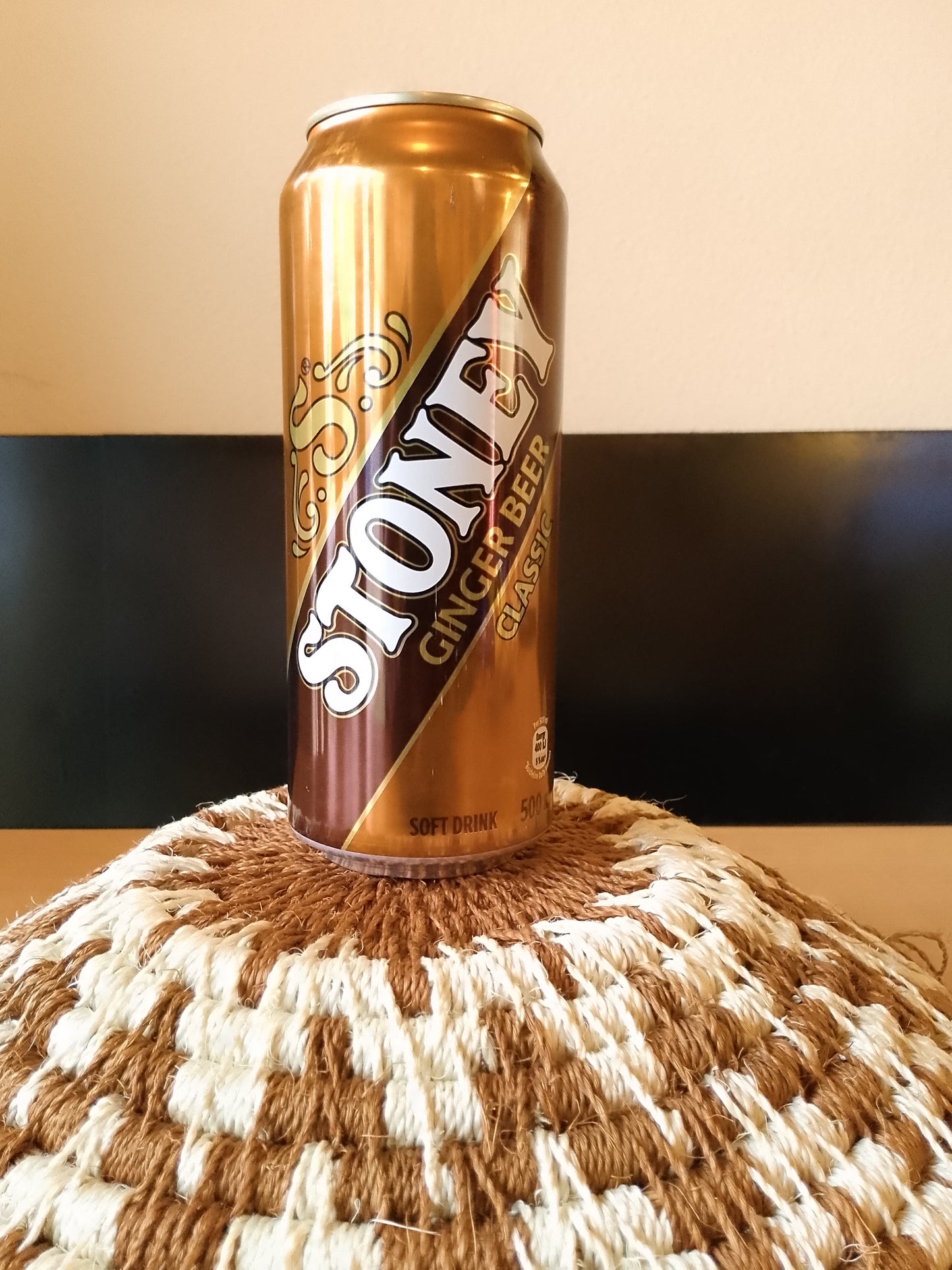 STONEY GINGER BEER CAN 500ml