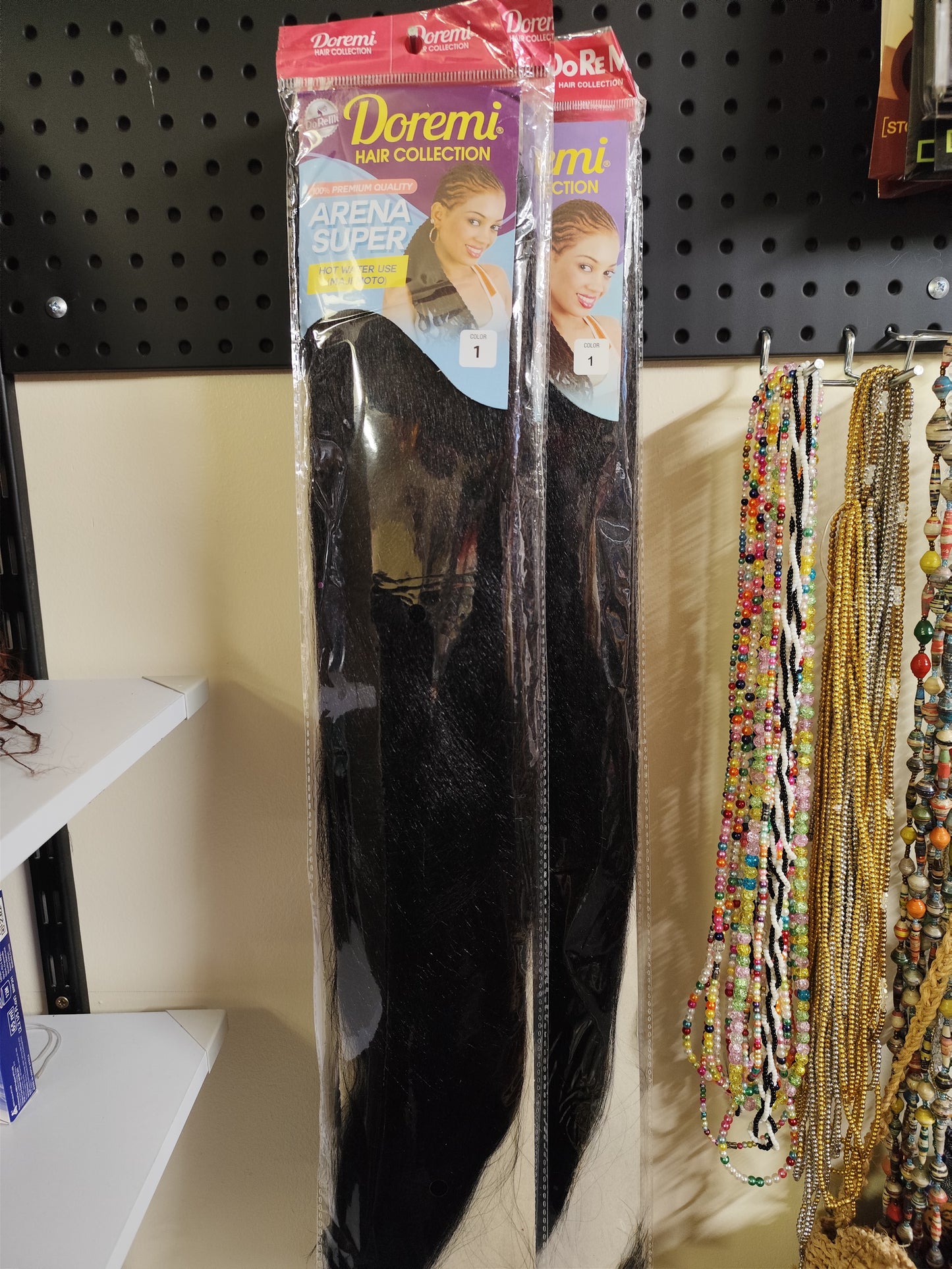Doremi Arena Super Premium quality braids. #1 Black