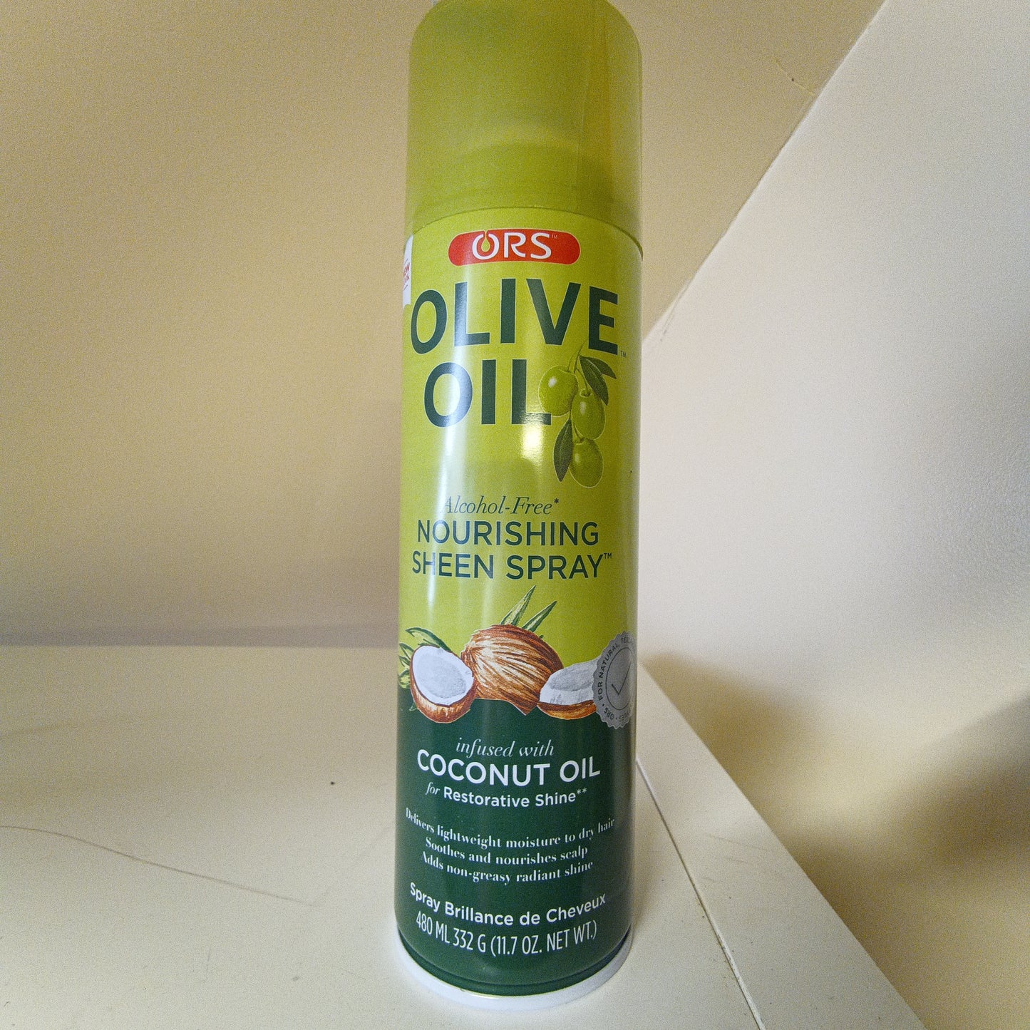 ors olive spray coconut