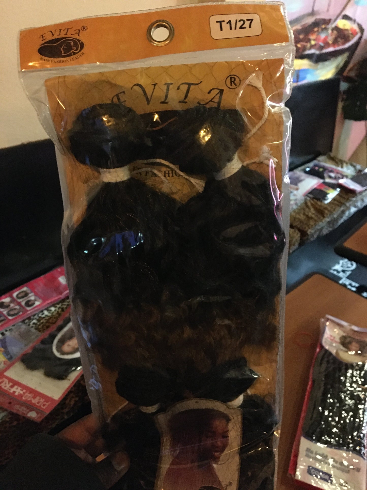 EVITA SM 6 PIECES HAIR WEAVE #T1/27 COLOUR
