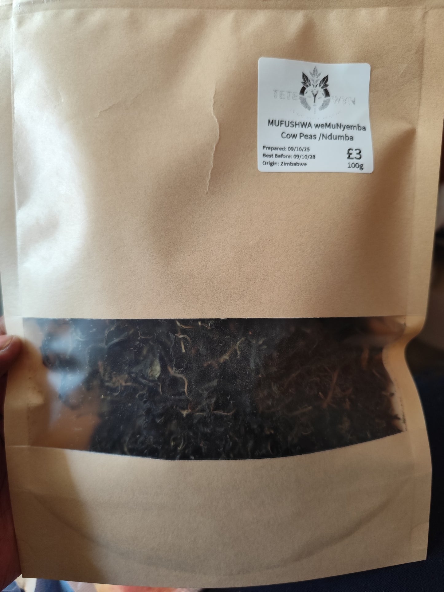 MUFUSHWA COWPEA DRIED VEGETABLE