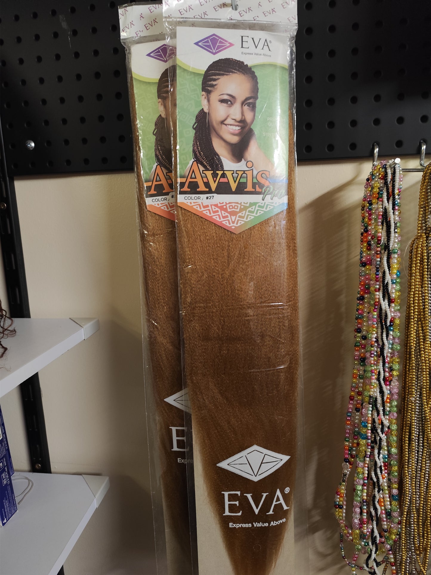 EVA Avvis Pro 100% premium synthetic braids. Colour #27