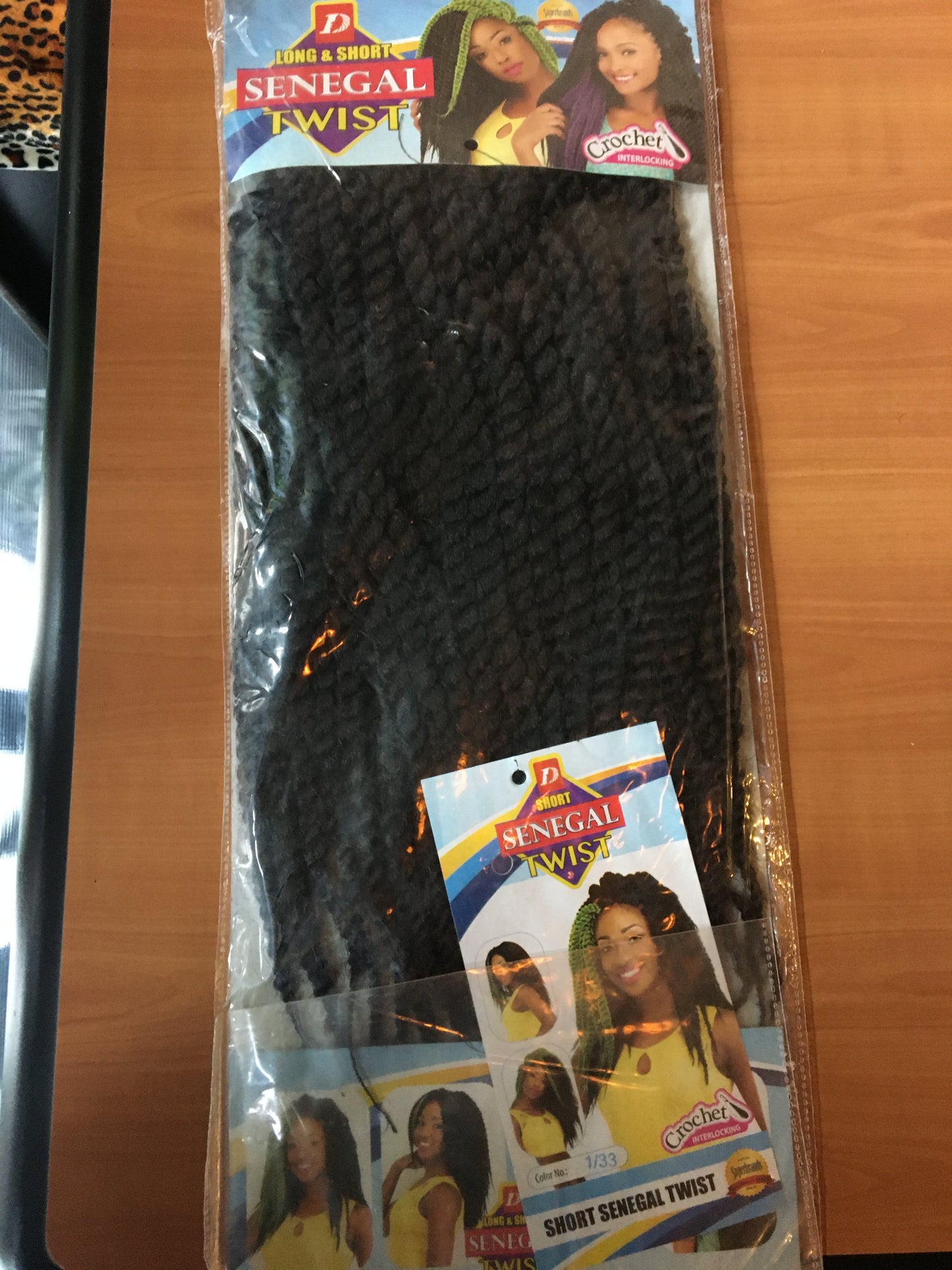 SENEGAL TWIST SHORT HAIR BRAIDS COLOUR 1/33