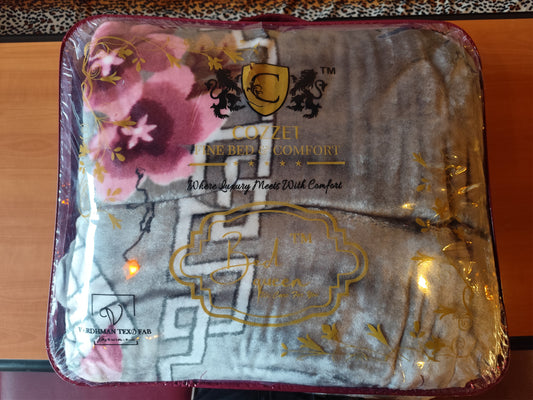 2-in-1 Blanket - Grey Cozzet Luxury