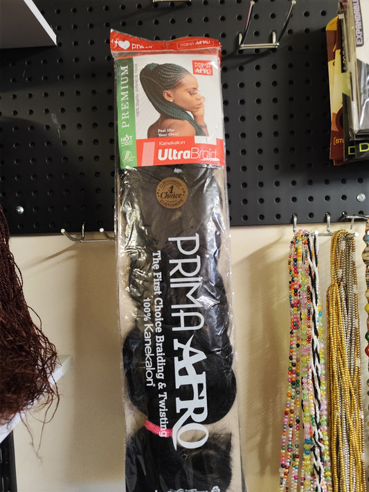 Prima Afro Premium Ultra Braid #1 Black